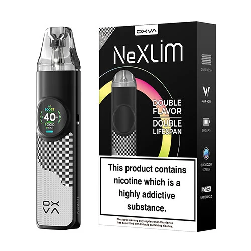 Oxva NeXlim Pod Chequered Gray 1500 mah
