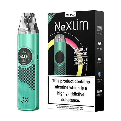Oxva NeXlim Pod Chequered Green 1500 mah