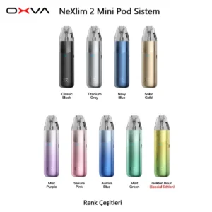 Oxva Nexlim 2 Mini Renk Çeşitleri, Oxva Nexlim 2 Mini Renk Çeşitleri