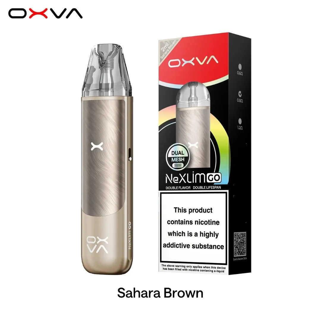 Oxva Nexlim Go Pod Sahara Brown