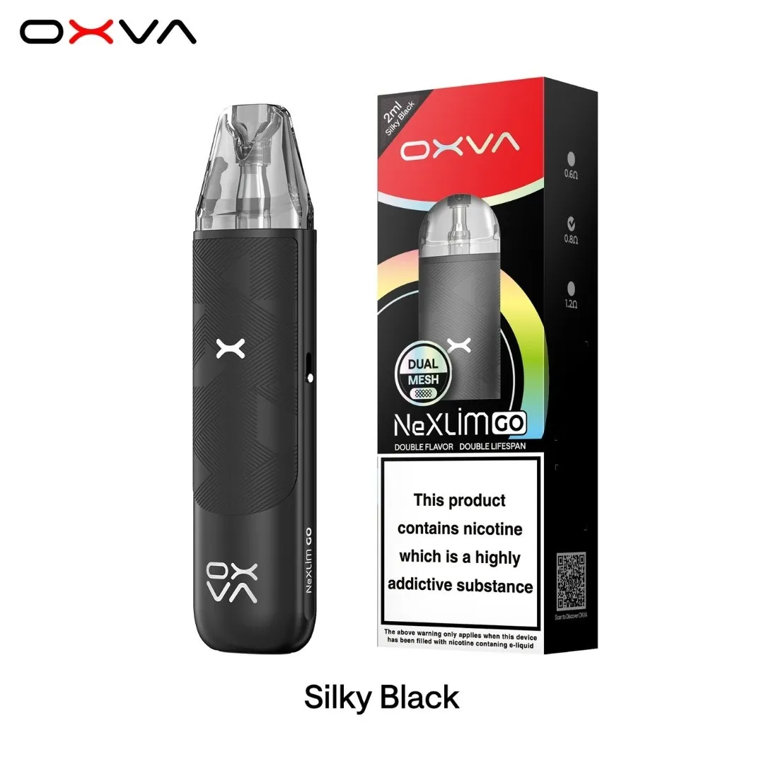 Oxva Nexlim Go Pod Silky Black