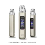 Oxva Xlim Pro 3 Titanium Silk, Oxva Xlim Pro3 Titanium Silk