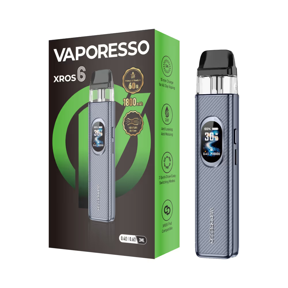 Vaporesso Xros 6 Carbon Fiber Gray