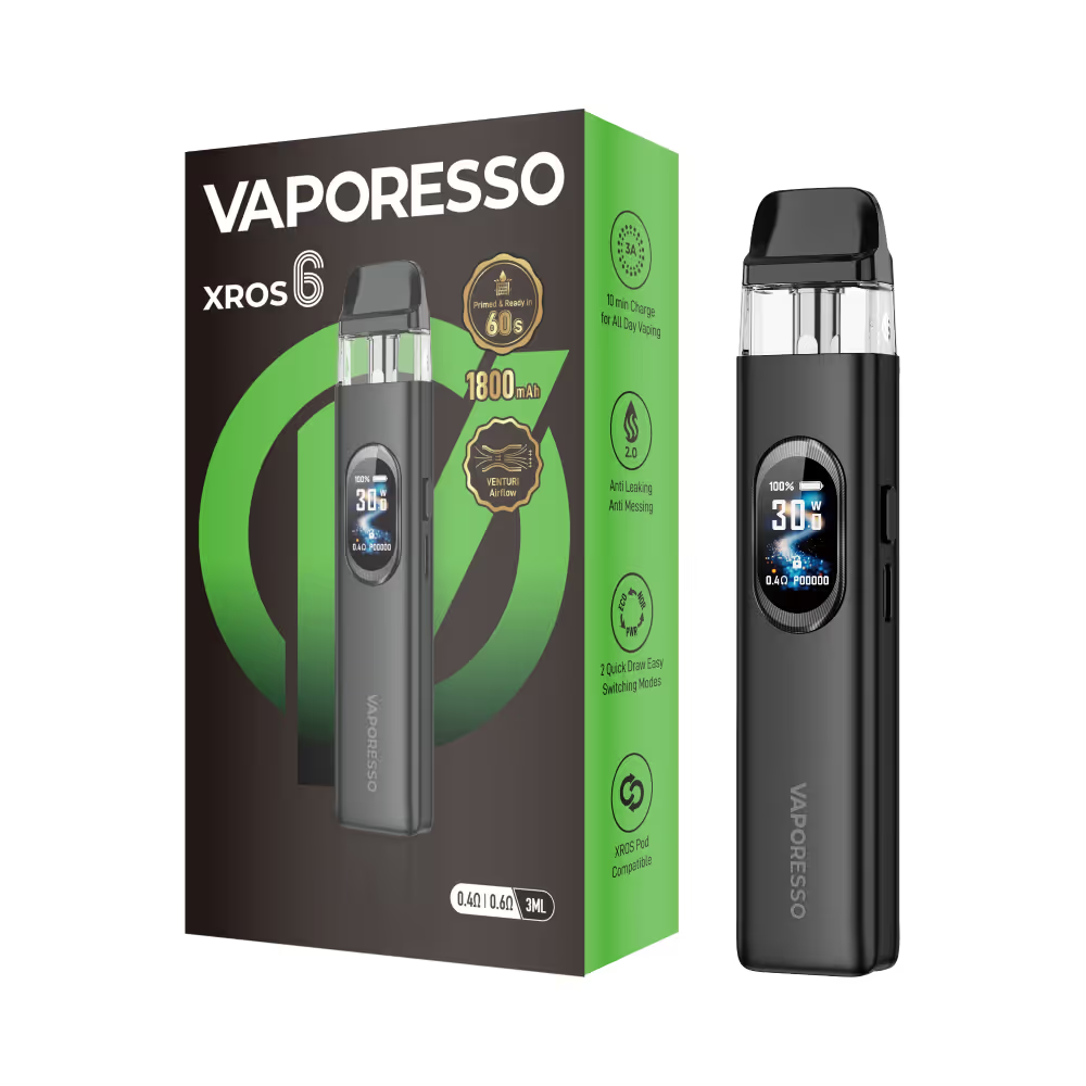 Vaporesso Xros 6 Cosmic Black