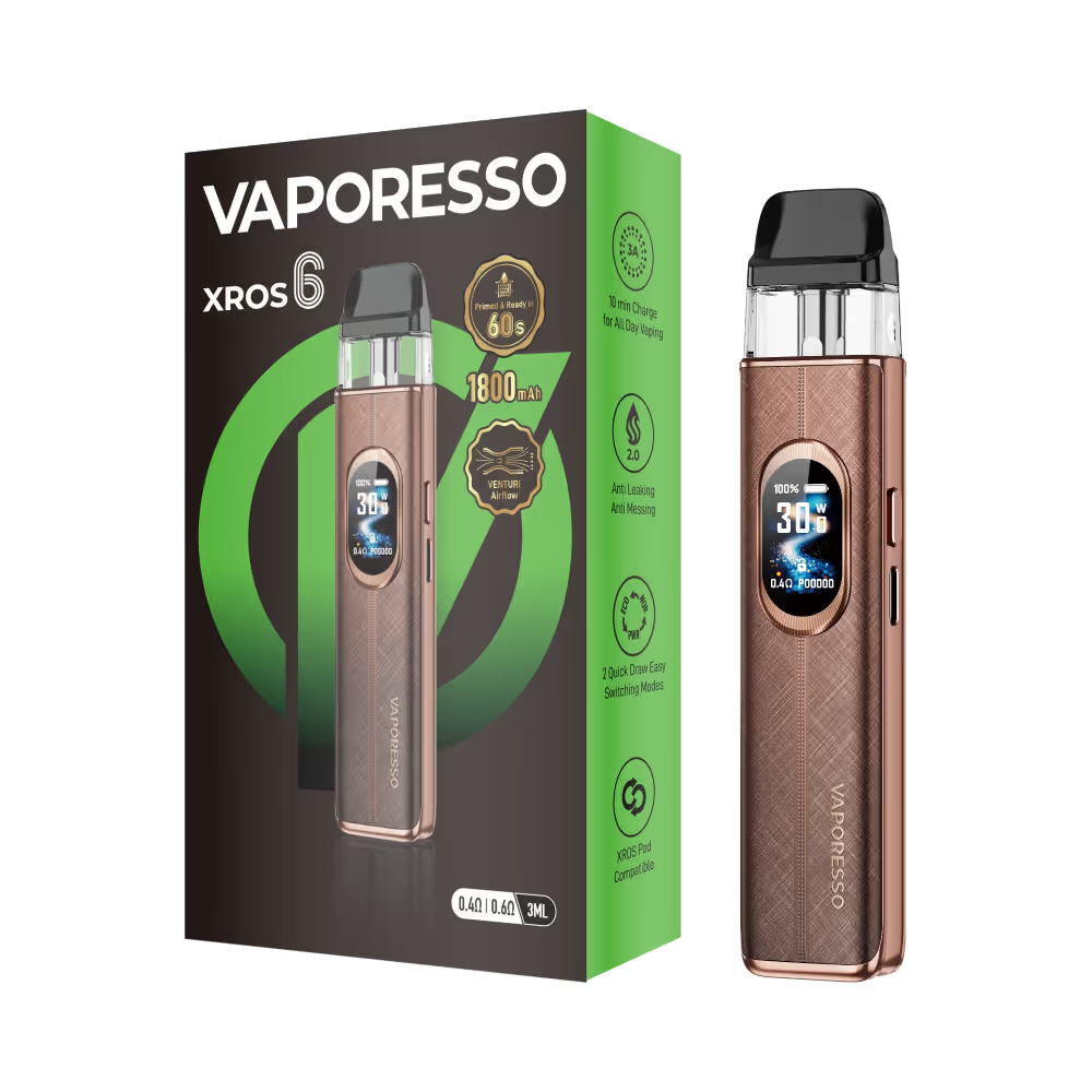 Vaporesso Xros 6 Silk Brown