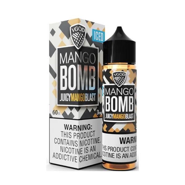 Vgod Iced Mango Bomb Likit 60 ml, Vgod Likit 60 ml