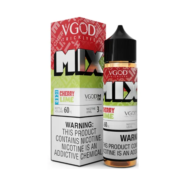Vgod Mix Iced Cherry Lime Likit 60 ml, Vgod Likit 60 ml