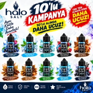 Halo Salt Likit 10 lu Kampanya