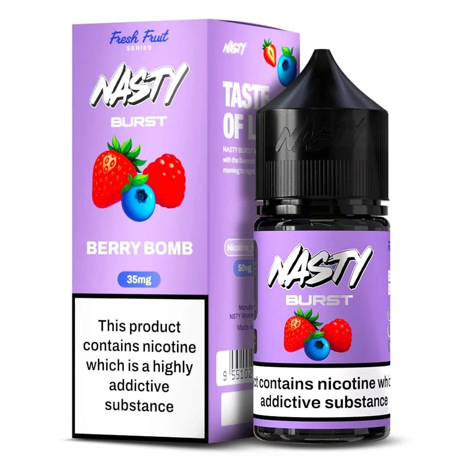 Nasty Brust Berry Bomb Salt Likit Nasty Brust Berry Bomb Salt Likit