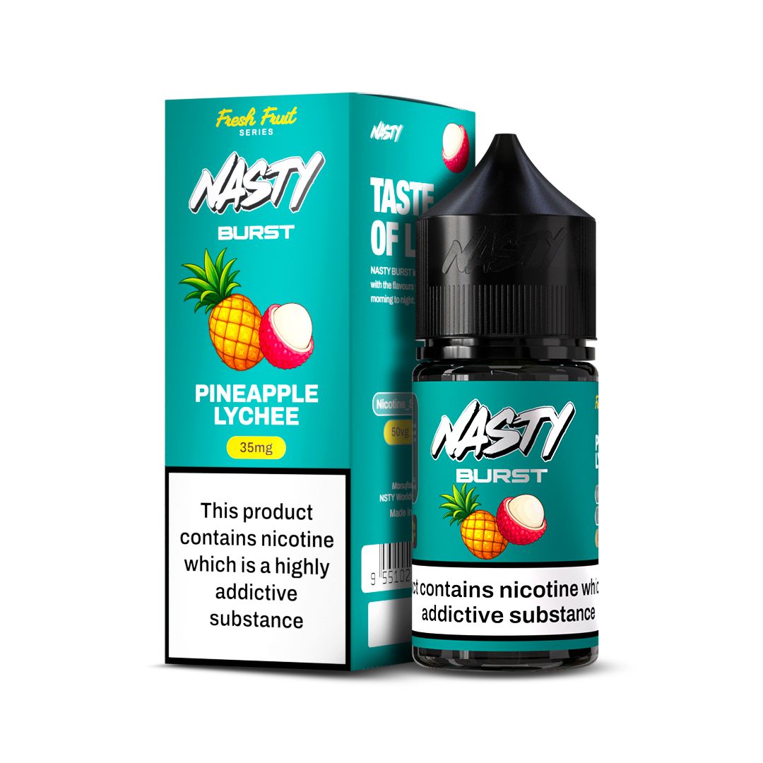 Nasty Brust Pineapple Lychee Salt Likit Nasty Brust Pineapple Lychee Salt Likit