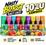 Nasty Burst Salt Likit 10 lu Paket