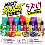 Nasty Burst Salt Likit 7 li Paket