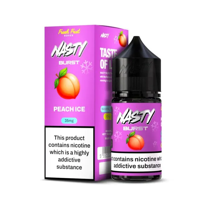 Nasty Brust Peach Ice Salt Likit Nasty Brust Peach Ice Salt Likit