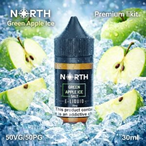 North Green Apple Ice Salt Likit
