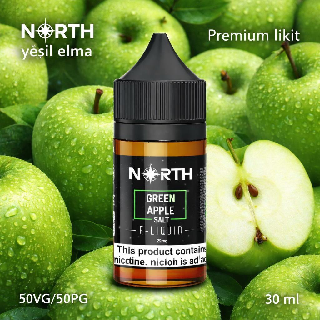 North Green Apple Salt Likit North Green Apple Salt Likit