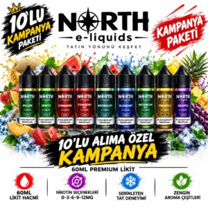 North Likit 10 lu Paket (Çok Al Az Öde)
