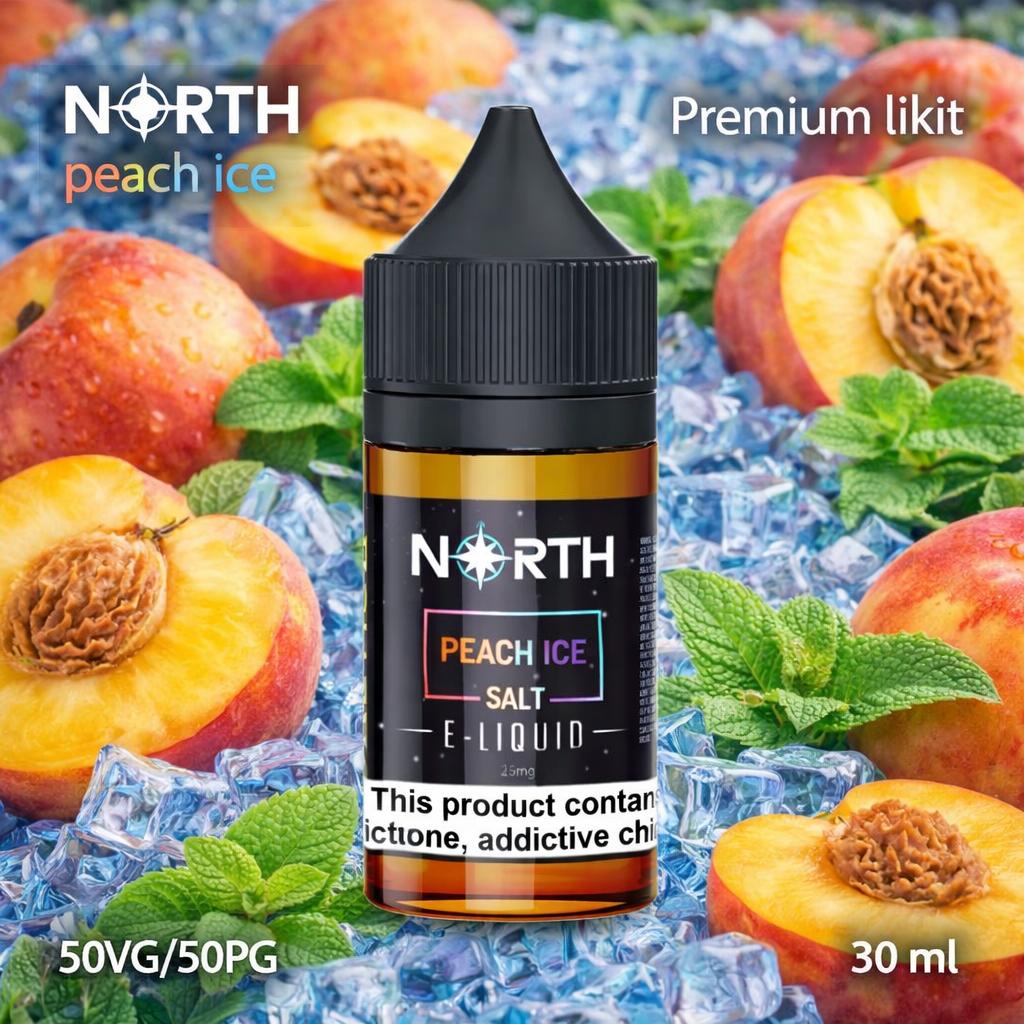 North Peach Ice Salt Likit North Peach Ice Salt Likit