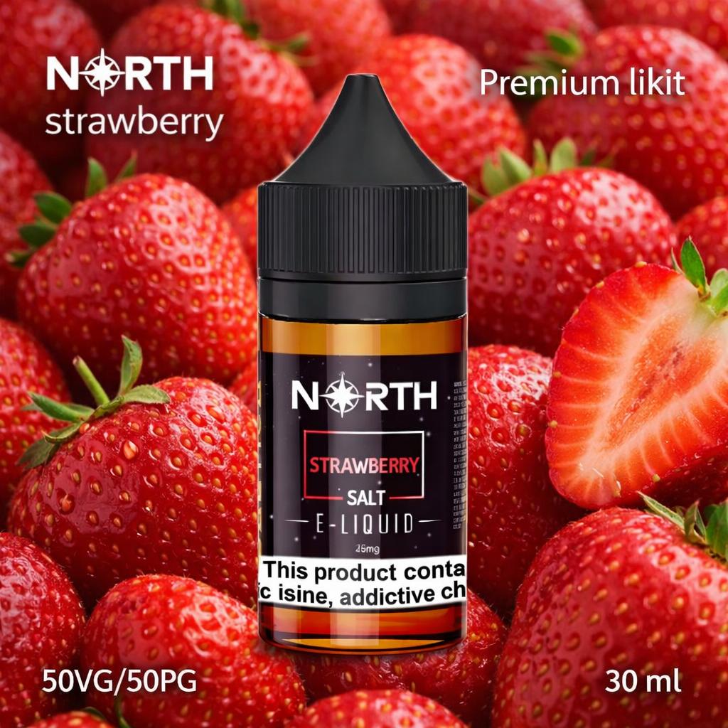 North Strawberry Salt Likit North Strawberry Salt Likit