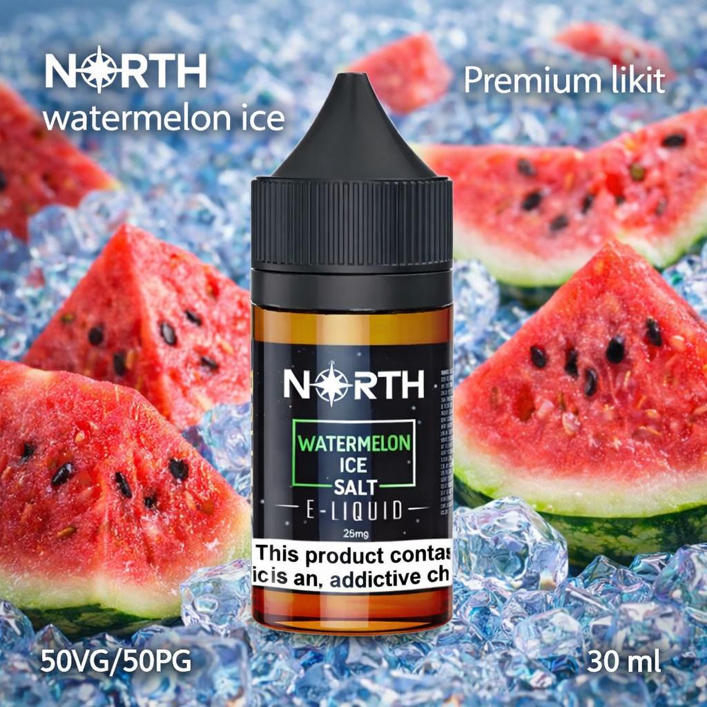 North Watermelon Ice Salt Likit North Watermelon Ice Salt Likit