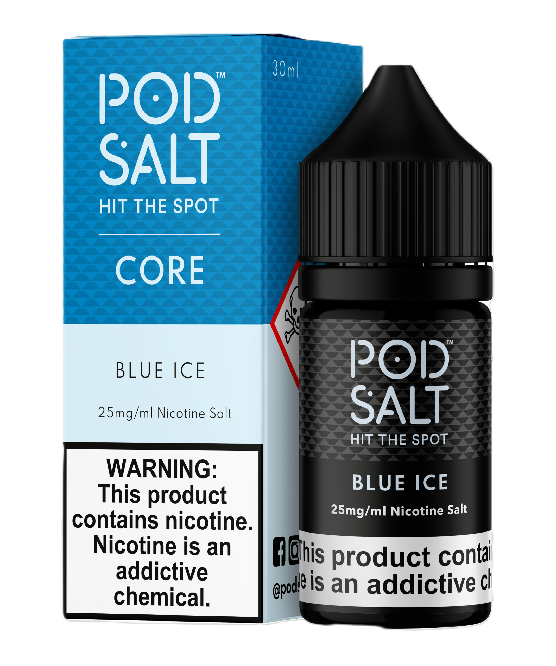 Pod Salt Blue Ice Likit Pod Salt Blue Ice Likit
