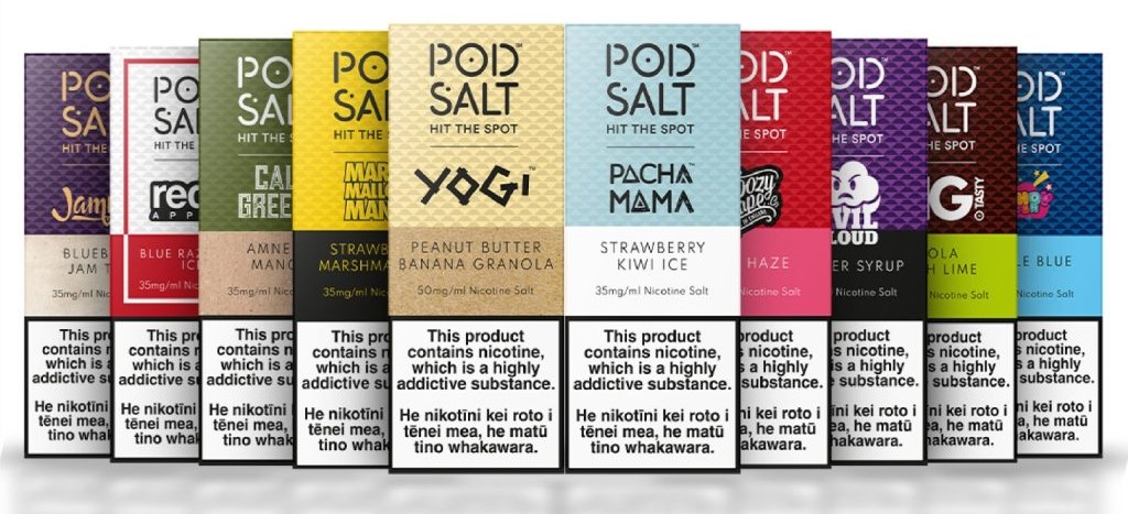 Pod Salt Cigarette Likit Diğer Lezzet Çeşitleri