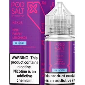 Pod Salt Pink Purple Lemonade Ice Likit