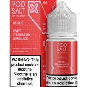 Pod Salt Sweet Strawberry Lemonade Likit