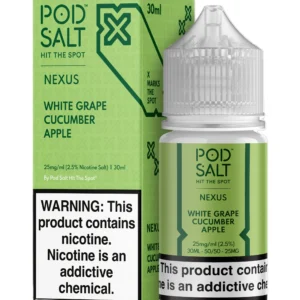Pod Salt White Grape Cucumber Apple Likit