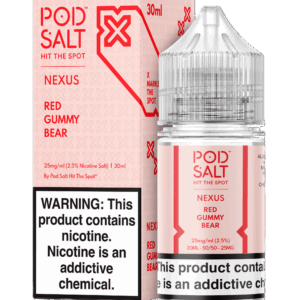 Pod Salt Red Gummy Bear