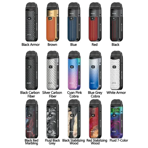Smok Nord 50 Watt Renk Çeşitleri, Smok Nord50 Watt Renk Çeşitleri