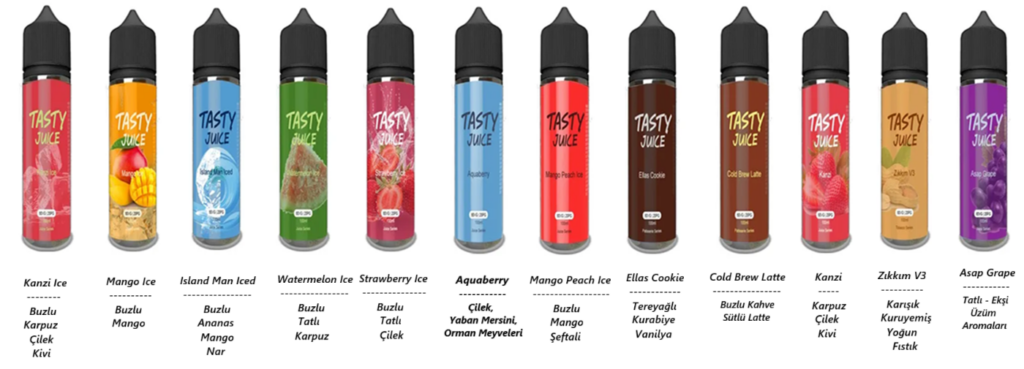 Tasty Strawberry Ice Likit 100ml