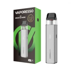 Vaporesso Xros 6 Mini Pod Titanium Silver