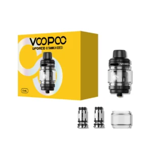 Voopoo Uforce-X Tank II Atomizer Black, Voopoo Uforce-X Tank II Atomizer Siyah