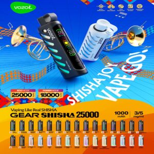 Vozol Gear Shisha 25000 Puf