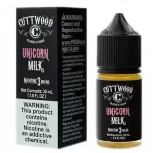 CuttWood Premium Salt Likit Unıcorn Mılk