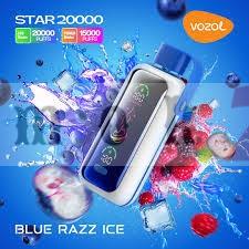 Vozol Star 20000 Blue Razz Ice