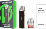 Vaporesso Lüxe Q3 Pod Kit Kutu İçeriği