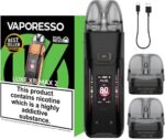 Vaporesso Lüxe Xr Max 2 Pod Mod Kit Dark Black Leather
