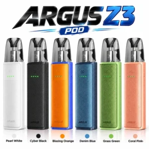 VOOPOO ARGUS Z3 Pod renk seçenekleri ve cihaz tasarımları